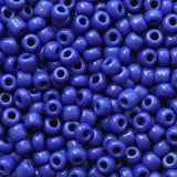Bulk 4 mm Royal Blue Seed Beads for Jewelry Making 200 Grams About 3380pcs,6/0 Glass Craft Beads for Making Earrings, Bracelets,