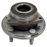 TRQ Passenger Side Wheel Bearing & Hub Assembly with ABS Sensor Compatible with 2009-2015 Cadillac CTS 2012-2015 Chevrolet Camar
