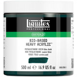 Liquitex Bio-Based Heavy Acrylic, 500ml (16.9-oz), Phthalocyanine Green Blue Shade