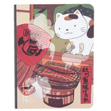 Composition Notebook With Japanese Cartoon Cover, College Ruled Journal, 5.7 X 4.1 Inches, 224 Sheets