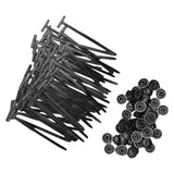 Trendynest Cable Tie Fastener Clips For Auto Fixing Car Boat Trailer Repair 50Pcs | Seat Covers | Interior | Car & Truck Parts |
