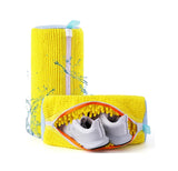 Shoe Washing Machine Bag with Invisible Zipper Side Opening Reusable Laundry Bag for Sneakers Washer and Dryer Protection Shoe C