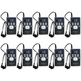 Retekess PR13 Portable FM Receiver, Mini FM Radio DSP with 24 Hour Clock for Drive-in Church, Teaching, Simultaneous Translation
