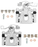 cciyu 18B4946 18B4947 Rear Left & Right Brake Calipers With Bracket For Ford For Five Hundred/For Freestyle/For Taurus/For Tauru