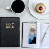Happy Father's Day Man of God Special Dad Gift for Fathers They That Wait Upon The Lord Bookmarks Church Gifts for Men Bulk (50