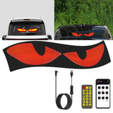 Evil Eye LED Screen Matrix Display Panel with Bluetooth App Control, USB Powered, Remote Control & Scrolling Text, Programmable 