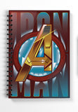 Blue Nexus Diairies Notebook Superhero (6 X 9 Inch, Multicolour)_Bnnbc239
