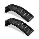 Rockland 4 Ton 8000 LBS Solid Steel Car Ramp Set, 35 L x 13 W x 9 H, Heavy Duty Auto Truck Ramps for Oil Change and Car Repair, 