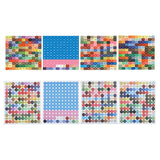 Ecomistiq Multifunction Color Number Label Stickers Adhesive For Embroidery Floss | Stitch Kits | Hand Embroidery Kits | Embroid