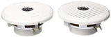 Jensen MSX65R 6.5 75W Coaxial Speakers, Silver/White