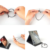 ECBANLI Escape Bracelet with Cross Universal Round Handcuff Key & Tungsten Bead - Car Window Breaker Wrist Strap Emergency Rescu
