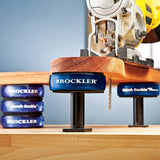 XL Risers for Rockler Bench Cookie Plus & Connect - Woodworking Tools for Clearance & Lateral Stability - Risers w/Height up to 5” for Woodworking Bench - Wood Riser w/Threaded Stud (4 Pack)