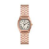 Fossil Women'S Harlow Pink Quartz Analog Stainless Steel Watch Es5386