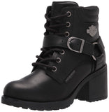 Harley-Davidson Footwear Women'S Howell 5 Lace Motorcycle Boot, Black, 9
