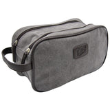 Union Razors Toiletry Bag For Men Or Women Tb1 - Travel Dopp Kit Holds Meds Make-Up Grooming Items - Strap For Hanging