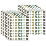 Teacher Created Resources Eucalyptus Mini Stickers, 378 Per Pack, 12 Packs