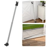 Door Security Bar, SECURITYMAN 2 in 1 Adjustable Door Stoppers Security Bar & Sliding Door Security Bar Heavy Duty Door Lock S