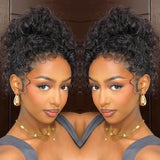 Hidden Strap 360 Skinlike HD Lace Front Wigs Human Hair Water Wave Glueless Wigs Pre Plucked Pre Cut Bleached Tiny Knots 220 Den