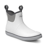 HUK Men's Rogue Wave Shoe, High-Performance Fishing & Deck Boot Rain, Solid-White, 10