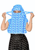 Kaly India Girls Cotton Full Face Cover Head Hair Scarf Sun Protection For Women Scarf Cum Mask Scarf For Daily Use