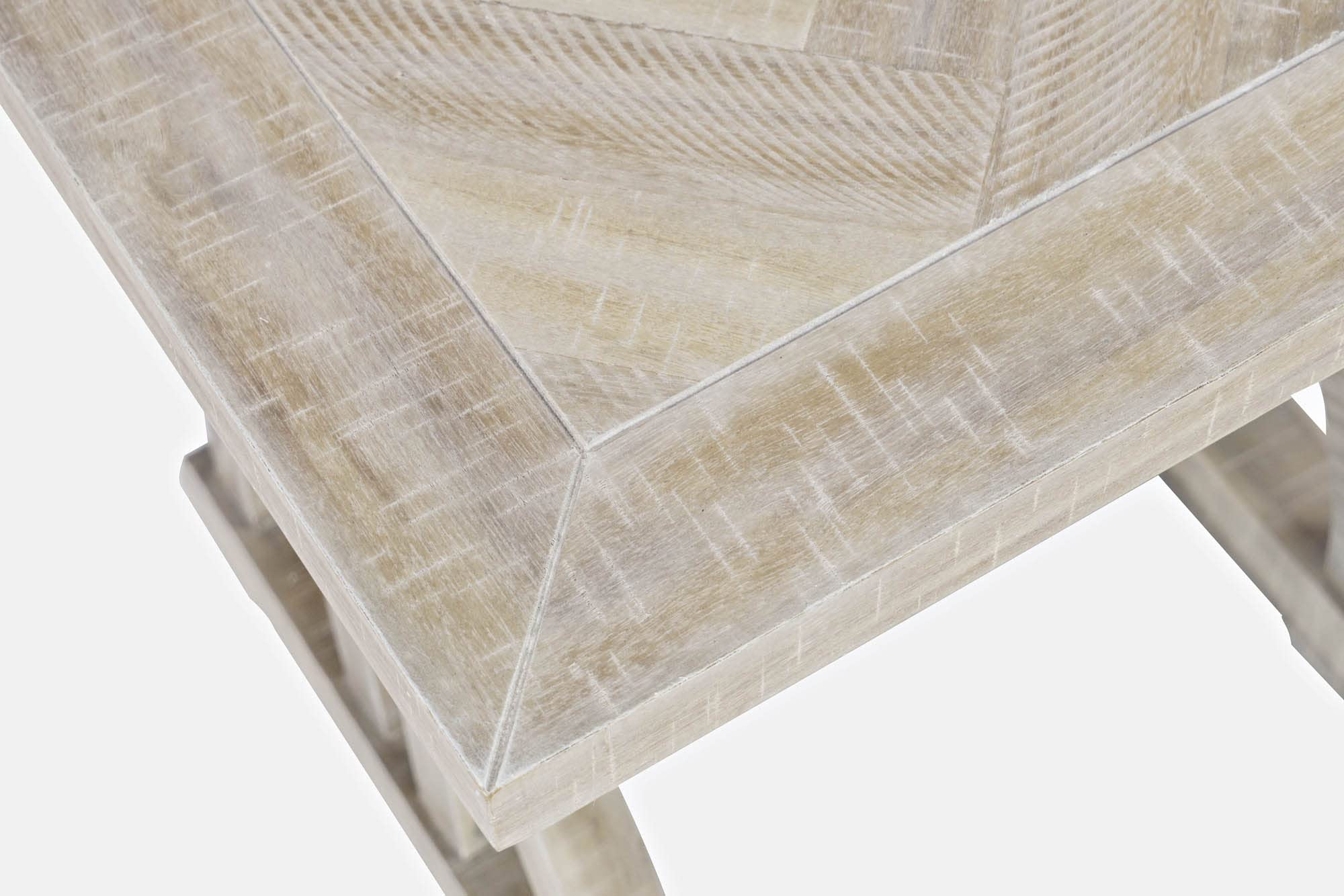Jofran Inc. Fairview Rustic Trestle End Table