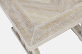 Jofran Inc. Fairview Rustic Trestle End Table