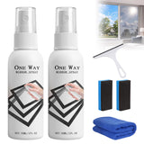 Yee hfafa 2PCS Reflective Window Spray for Home & Car Glass, OneWay Mirror Privacy Shield Spray, 30 ML Glass Reflective Coating