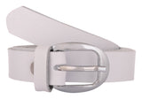 Exotique WomenS White Casual Leather Belt (Bw0010Wt)