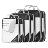 Nicoshow 6 Set Compression Packing Cubes For Travel Compressible, Lightweight, And SpaceSaving Packing Cubes, Travel Essentia