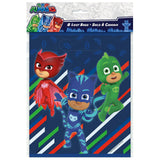 PJ Masks Plastic Party Loot Bags (8 Pack) Premium Goody Bags for Kids | Durable & Adorable Themed Celebration Supplies