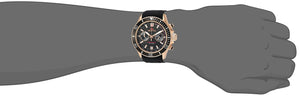 Seapro Men'S Sp0333 Scuba Dragon Analog Display Quartz Black Watch