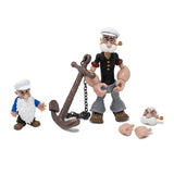 Boss Fight Studio Poopdeck Pappy Popeye Classics Wave 2 Collectible Action Figure - Highly Articulated Figurine with Accessories