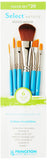 Princeton Select Artiste, Series 3750, Paint Brush for Acrylic, Watercolor and Oil, Set of 6