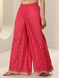 Libas Women'S Silk Blend Kurta Sets (99264_Red_M)