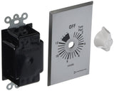 Intermatic FF12HHC 12Hour Spring Loaded Wall Timer with Hold Versatile SPST Control EnergySaving Universal Compatibility, 