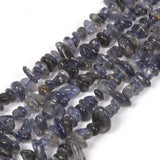 Natural Iolite Freedom Chips Loose Beads 5-12mm for Jewelry Making DIY Handmade Craft 16 inch