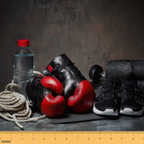 Erosebridal Boxing Fabric by The Yard Sports Theme Waterproof Outdoor Fabric for Boys Men Adults 10 Yards Pugilism Games 3D Prin