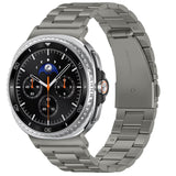 Suphart Metal Bands Compatible with Samsung Galaxy Watch 8 Band 44mm 40mm/Galaxy Watch 8 Classic 46mm, No Gap Stainless Steel St