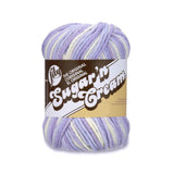Lily Sugar N Cream The Original Ombre Yarn, 2oz, Gauge 4 Medium, 100% Cotton, Spring Swirl Machine Wash & Dry