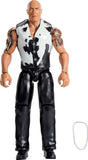 Mattel WWE The Rock Action Figure, Main Event Series #156, 6-inch Collectible Superstar with 14 Articulation Points & Life-Like 