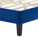 Modway Liva Platform, Queen, Navy