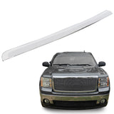 Ecotric Truck Hood Molding Trim Moulding Compatible With 2007-2013 Gmc Sierra 1500 2500Hd 3500Hd Replace For Gm1235109 10385156 (Without Chrome Grille) -Like New