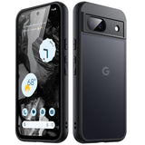 JETech Matte Case for Google Pixel 8a 6.1-Inch 2024, Frosted Translucent Back Protective Slim Phone Cover, Anti-Fingerprints (Bl