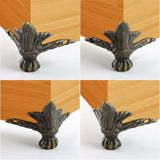 Hitefu Retro Furniture Feet Metal Feet for Jewelry Box,Bronze Antique Furniture Legs Claw Feet for Crafts,24Pcs Box Hardware Dec