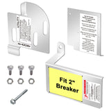 Generator Interlock Kit Compatible with Square D Electric HOMCGK2C Homeline Cover Generator and QOM2 Frame Size Main Breaker,for