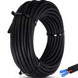 Sasylvia 1 X 30 ft Split Wire Loom Cord Protector Tubing Split Conduit Protector Tubing Convoluted Tube Flexible Electrical Wi