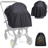 Orzbow Baby Car Seat Mosquito Net with Privacy Sun Shade, 2-in-1 Universal Insect Mesh Net Protects Babies from Sun's Rays, Mosq