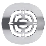 Westbrass Brass SnapIn Shower Strainer Grid, Polished Chrome, D31626