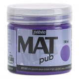 Pebeo Mat Pub, extra fine, 140 ml-Cobalt Blue Acrylic Paint