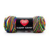 RED HEART 66399 Super Saver Yarn, Mexicana Print